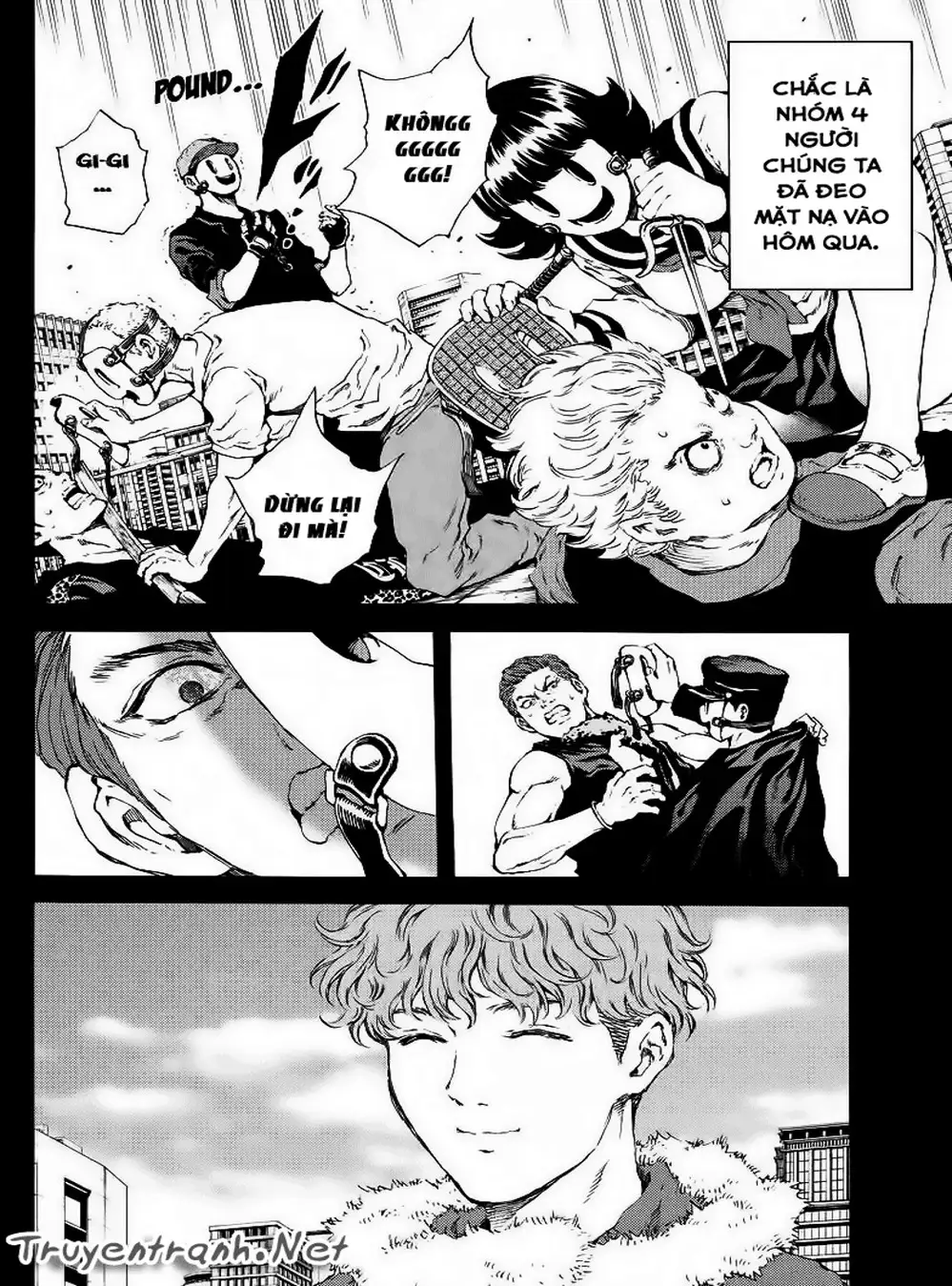 Truyện Tranh Đối Đầu Với Trọng Lực - Tenkuu Shinpan trang 4