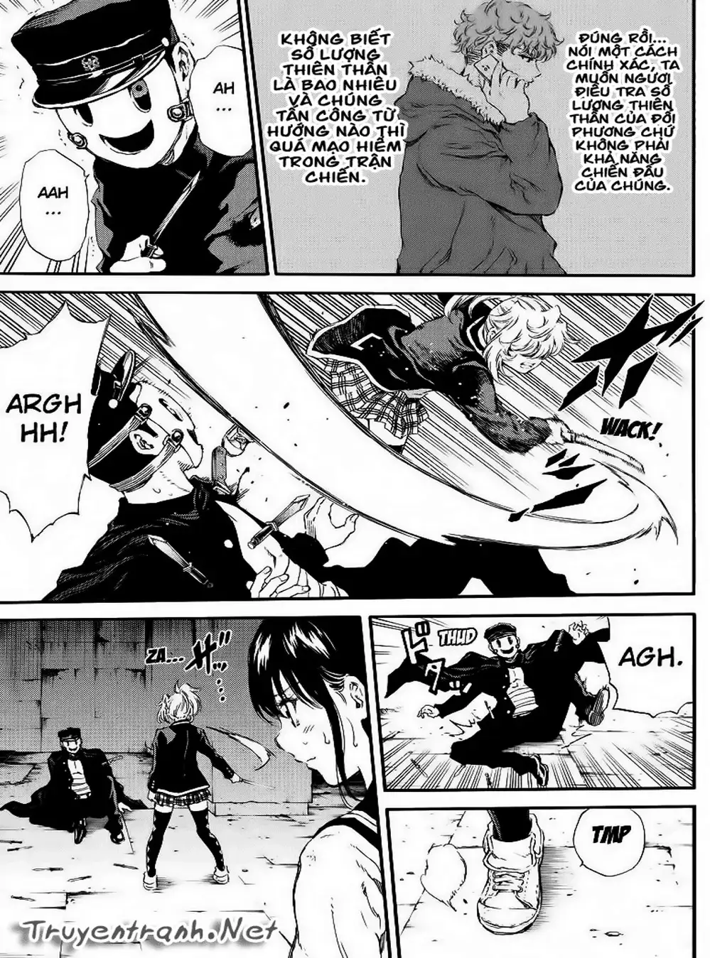 Truyện Tranh Đối Đầu Với Trọng Lực - Tenkuu Shinpan trang 4