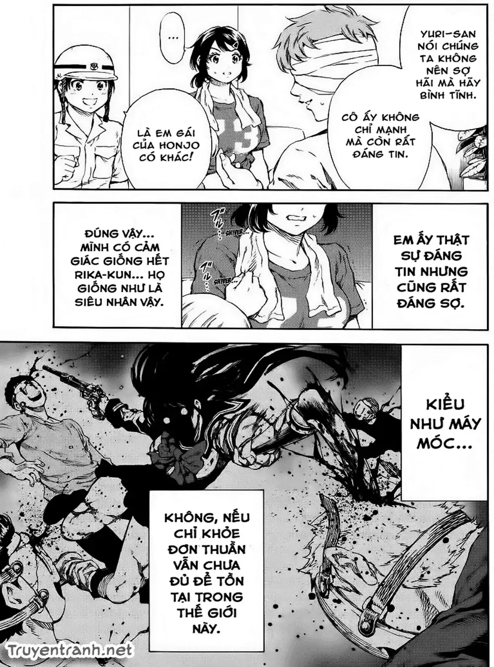 Truyện Tranh Đối Đầu Với Trọng Lực - Tenkuu Shinpan trang 4