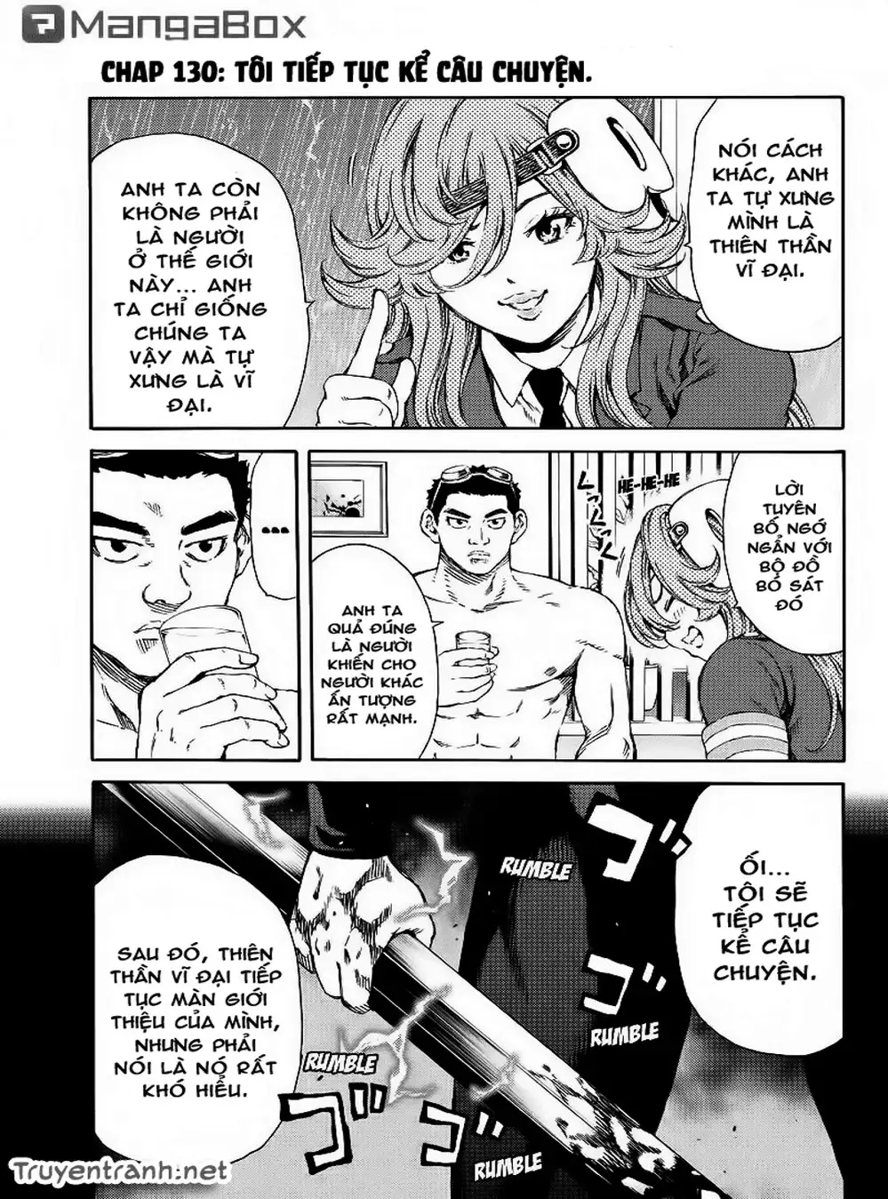 Truyện Tranh Đối Đầu Với Trọng Lực - Tenkuu Shinpan trang 4