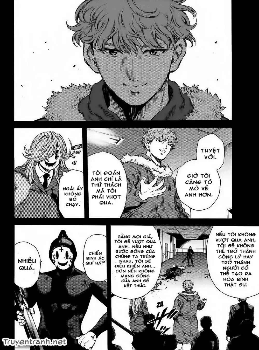 Truyện Tranh Đối Đầu Với Trọng Lực - Tenkuu Shinpan trang 4