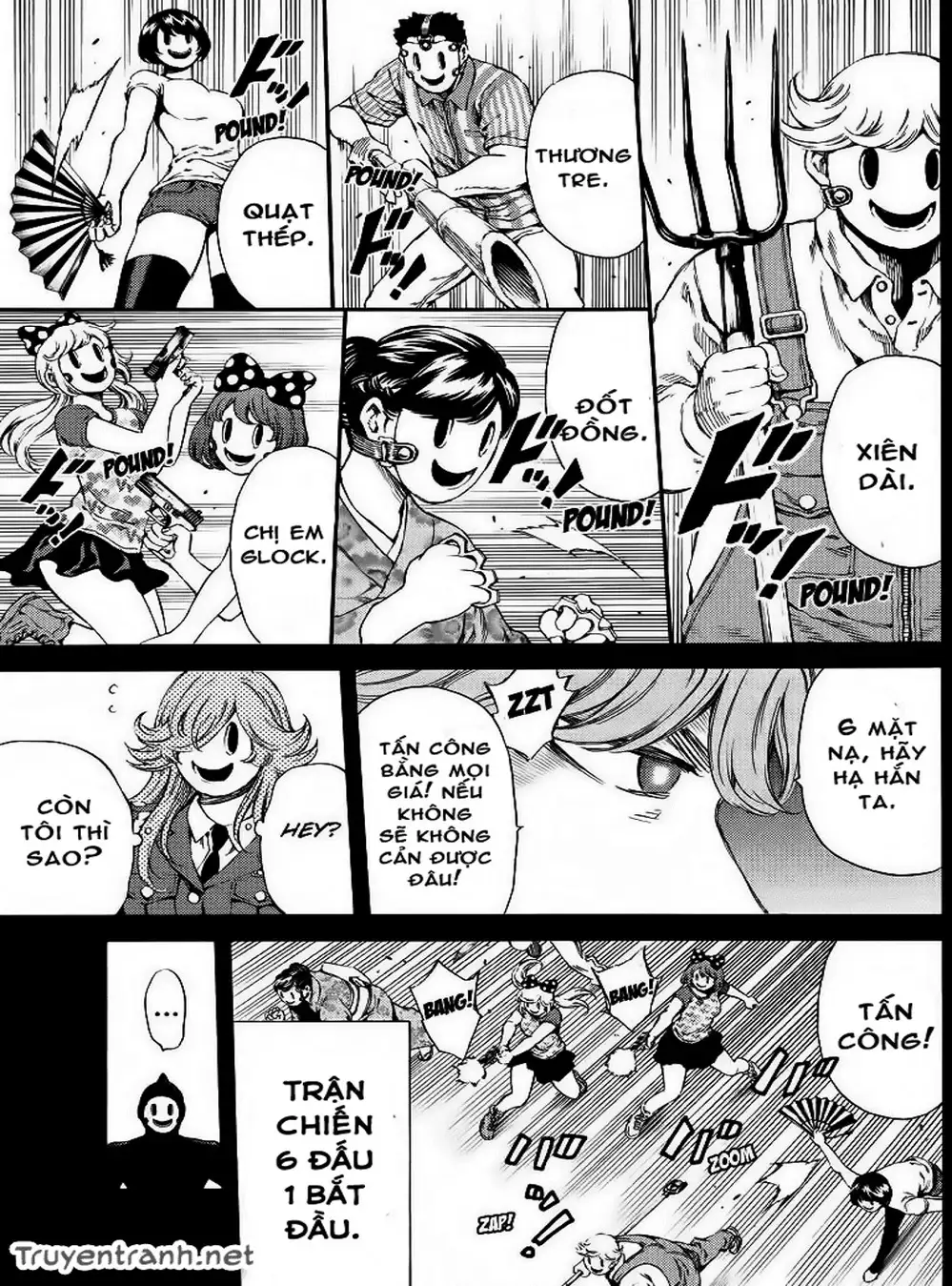 Truyện Tranh Đối Đầu Với Trọng Lực - Tenkuu Shinpan trang 4