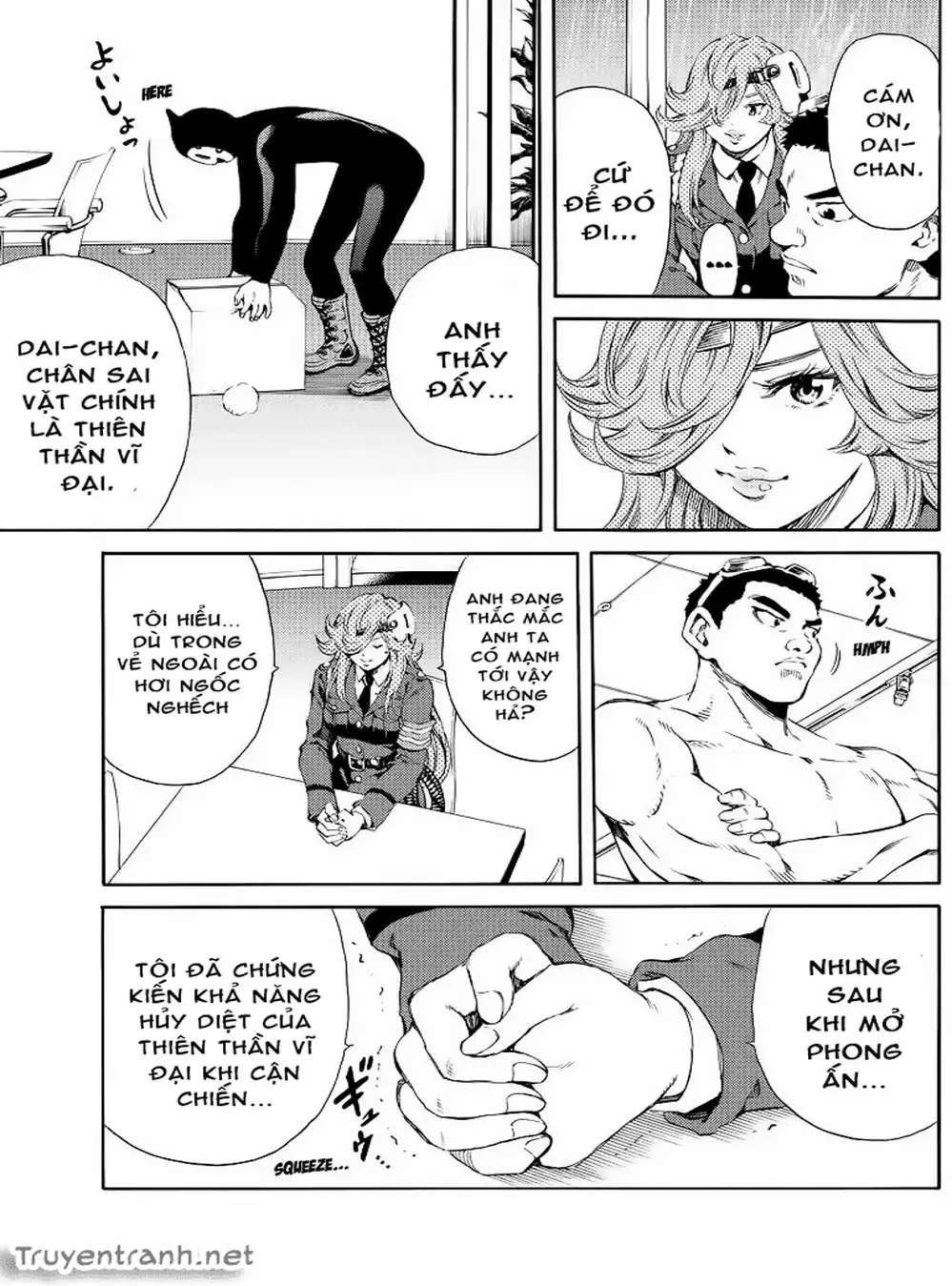 Truyện Tranh Đối Đầu Với Trọng Lực - Tenkuu Shinpan trang 4