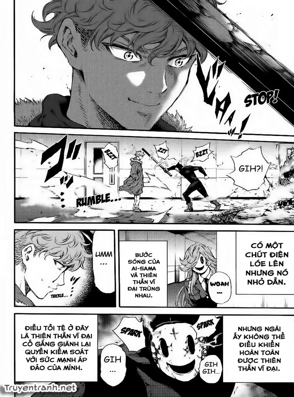 Truyện Tranh Đối Đầu Với Trọng Lực - Tenkuu Shinpan trang 4