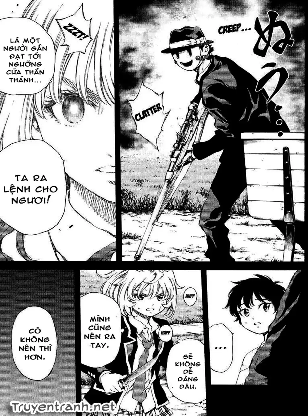 Truyện Tranh Đối Đầu Với Trọng Lực - Tenkuu Shinpan trang 4