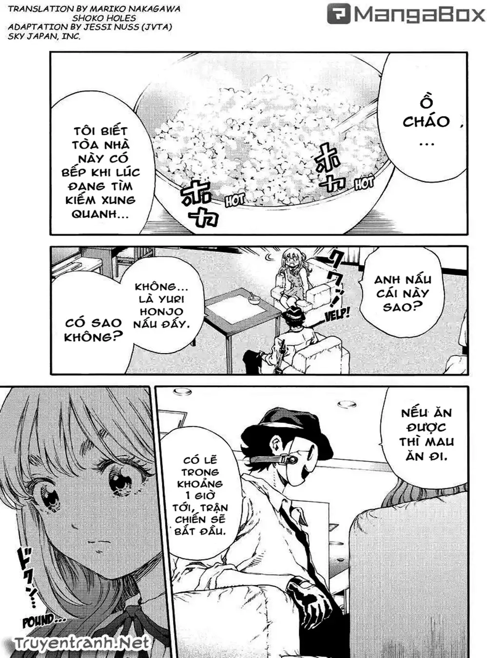 Truyện Tranh Đối Đầu Với Trọng Lực - Tenkuu Shinpan trang 4