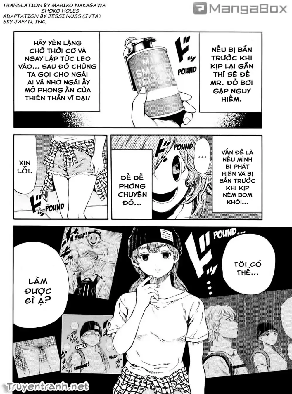 Truyện Tranh Đối Đầu Với Trọng Lực - Tenkuu Shinpan trang 4