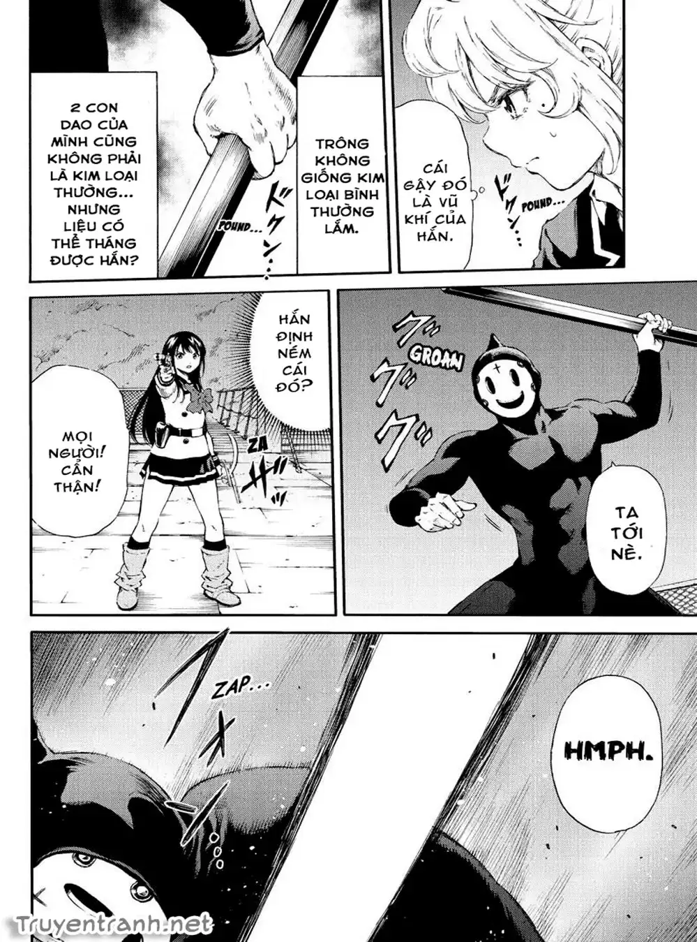 Truyện Tranh Đối Đầu Với Trọng Lực - Tenkuu Shinpan trang 4