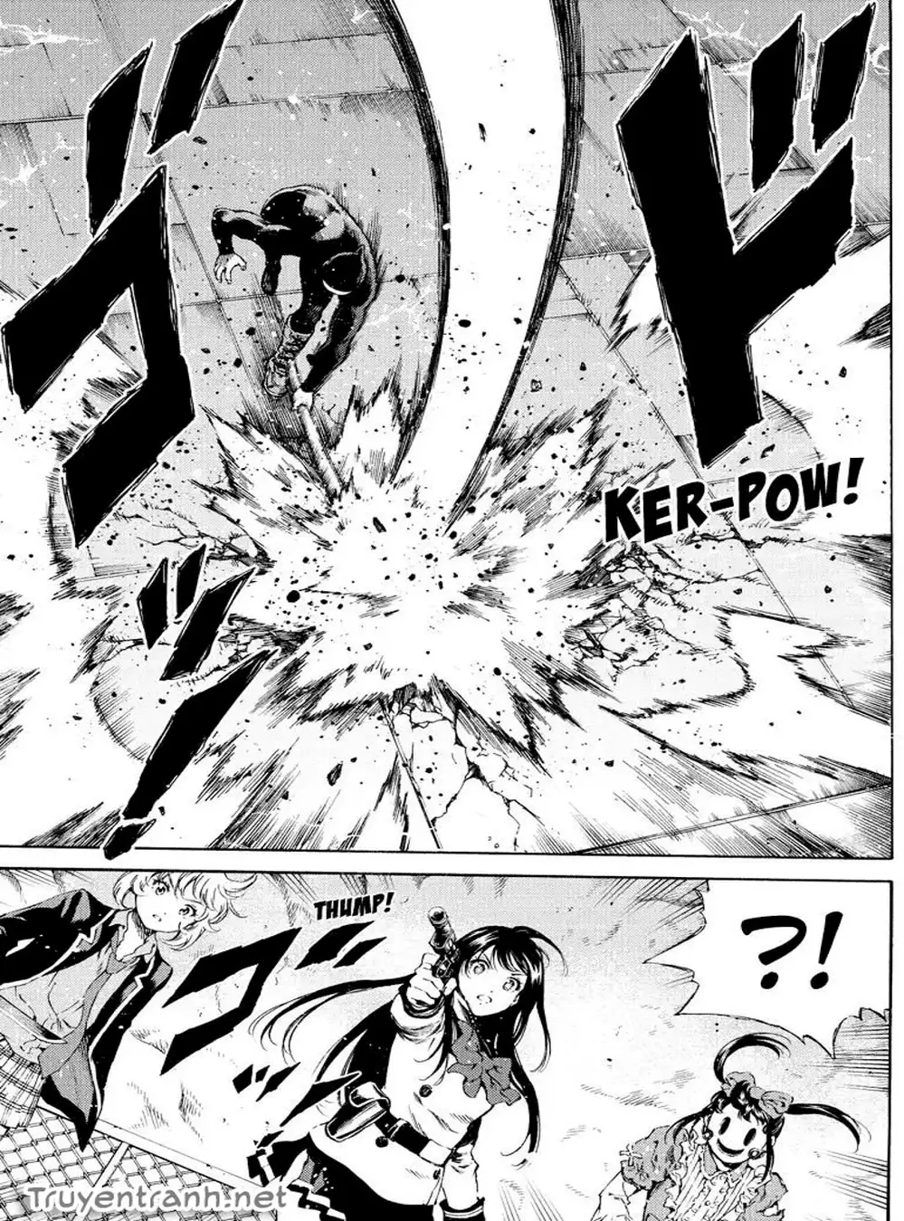 Truyện Tranh Đối Đầu Với Trọng Lực - Tenkuu Shinpan trang 4