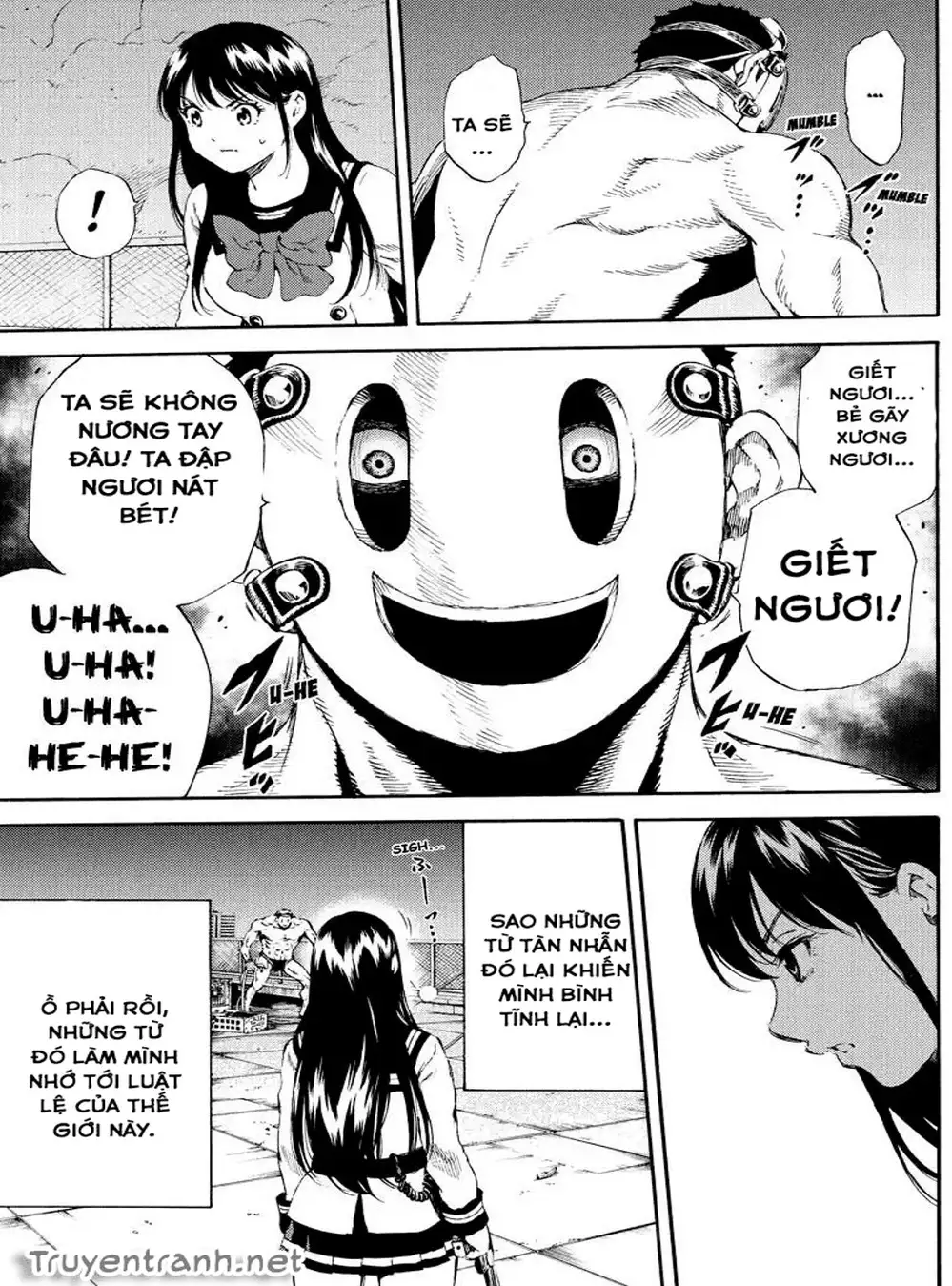 Truyện Tranh Đối Đầu Với Trọng Lực - Tenkuu Shinpan trang 4