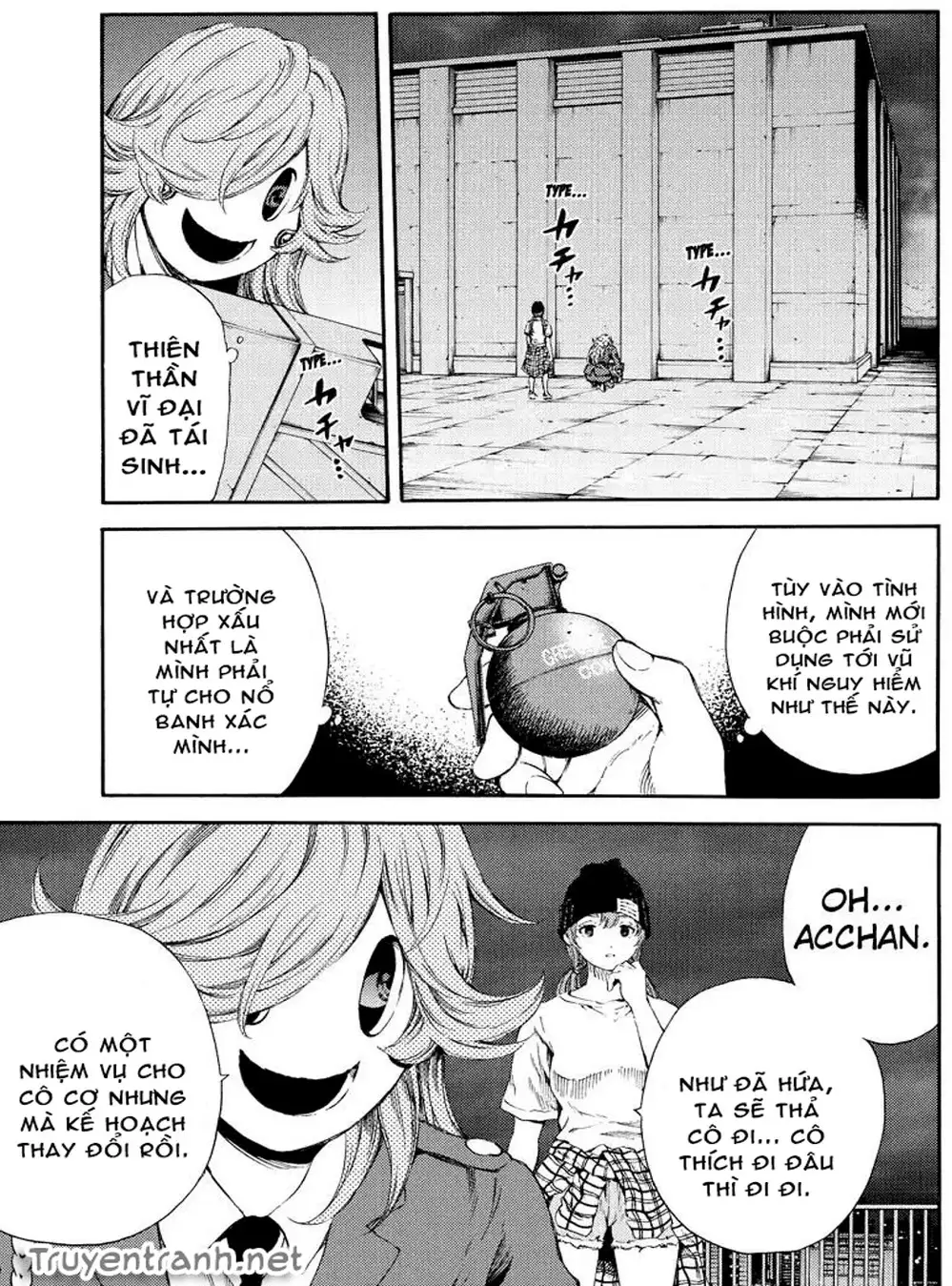 Truyện Tranh Đối Đầu Với Trọng Lực - Tenkuu Shinpan trang 4