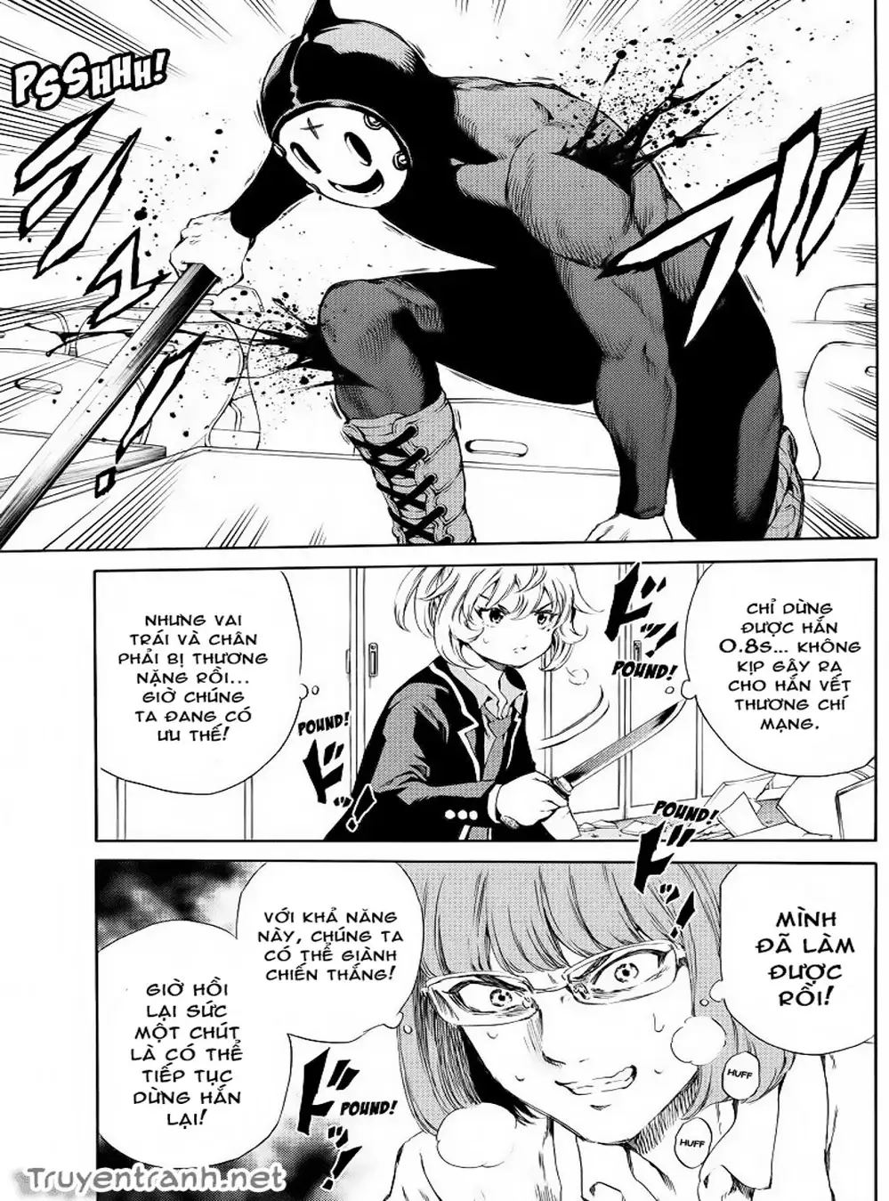 Truyện Tranh Đối Đầu Với Trọng Lực - Tenkuu Shinpan trang 4