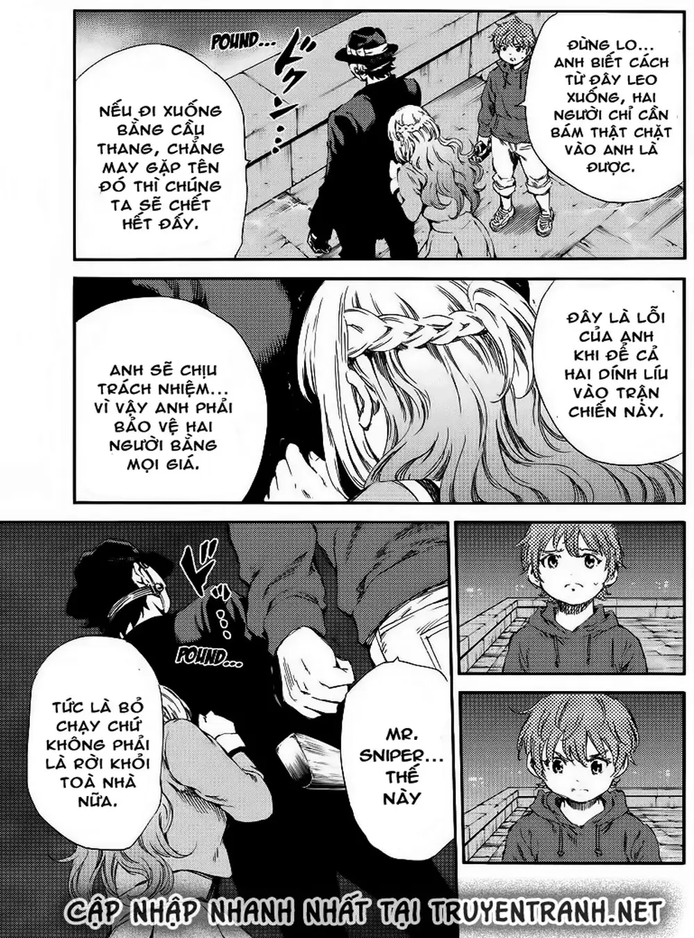 Truyện Tranh Đối Đầu Với Trọng Lực - Tenkuu Shinpan trang 4