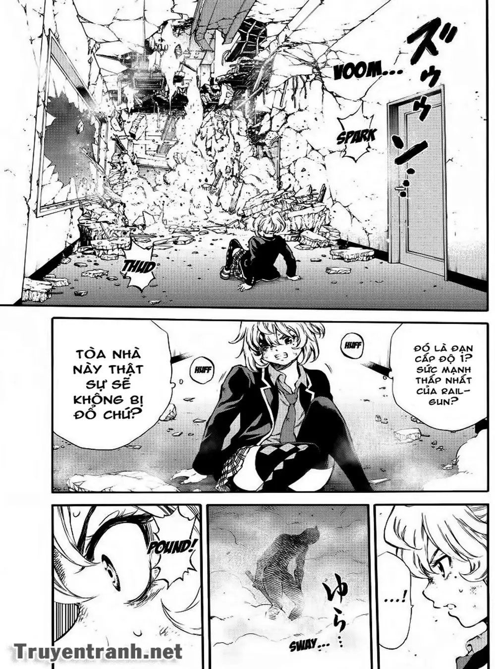 Truyện Tranh Đối Đầu Với Trọng Lực - Tenkuu Shinpan trang 4