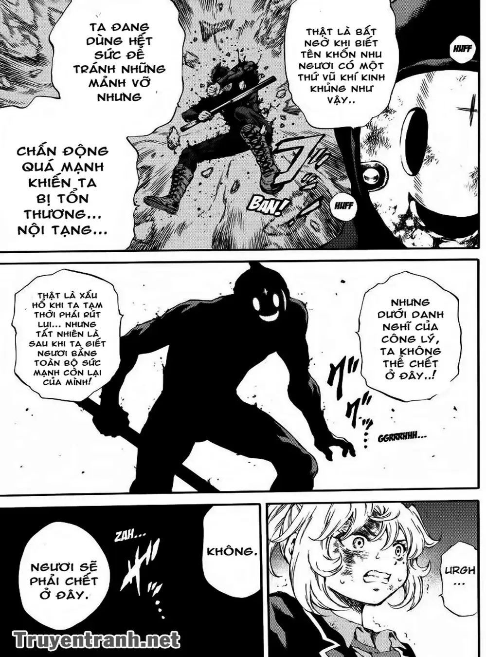 Truyện Tranh Đối Đầu Với Trọng Lực - Tenkuu Shinpan trang 4