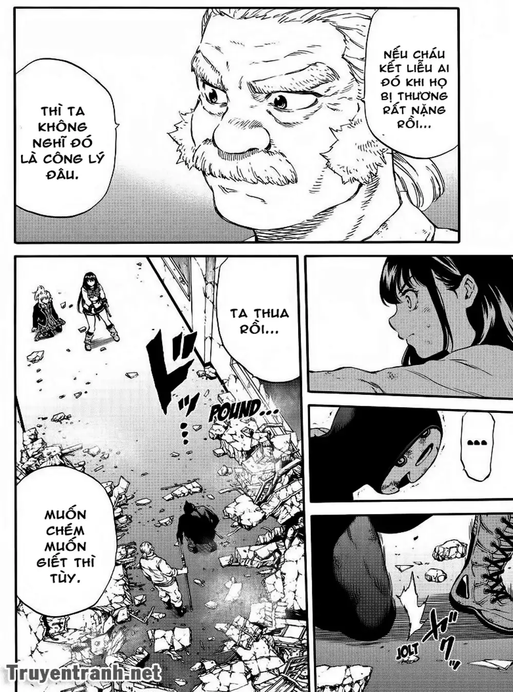 Truyện Tranh Đối Đầu Với Trọng Lực - Tenkuu Shinpan trang 4