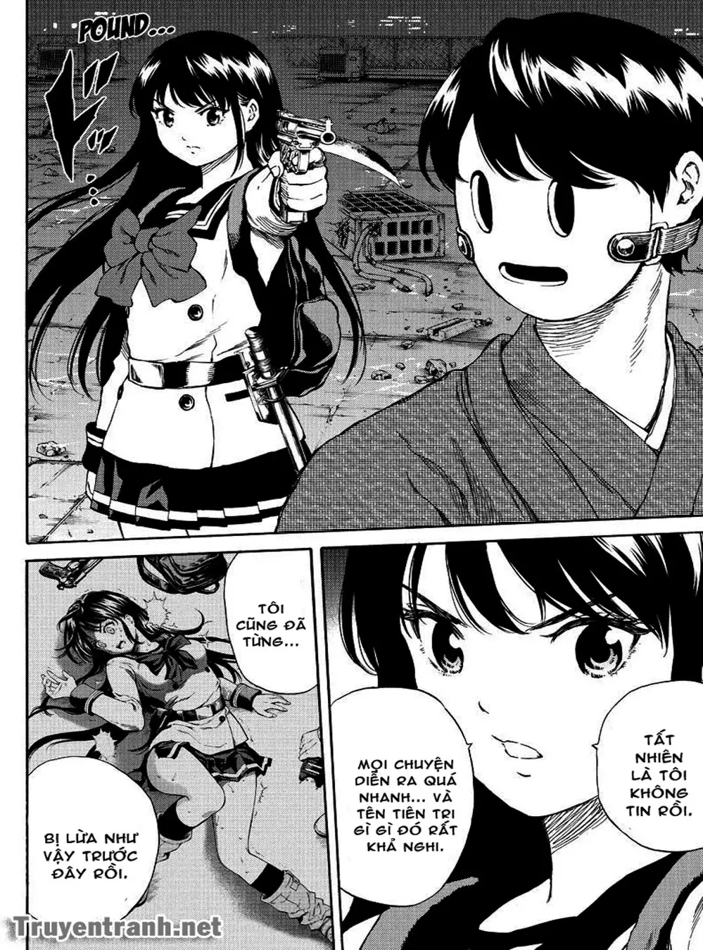 Truyện Tranh Đối Đầu Với Trọng Lực - Tenkuu Shinpan trang 4