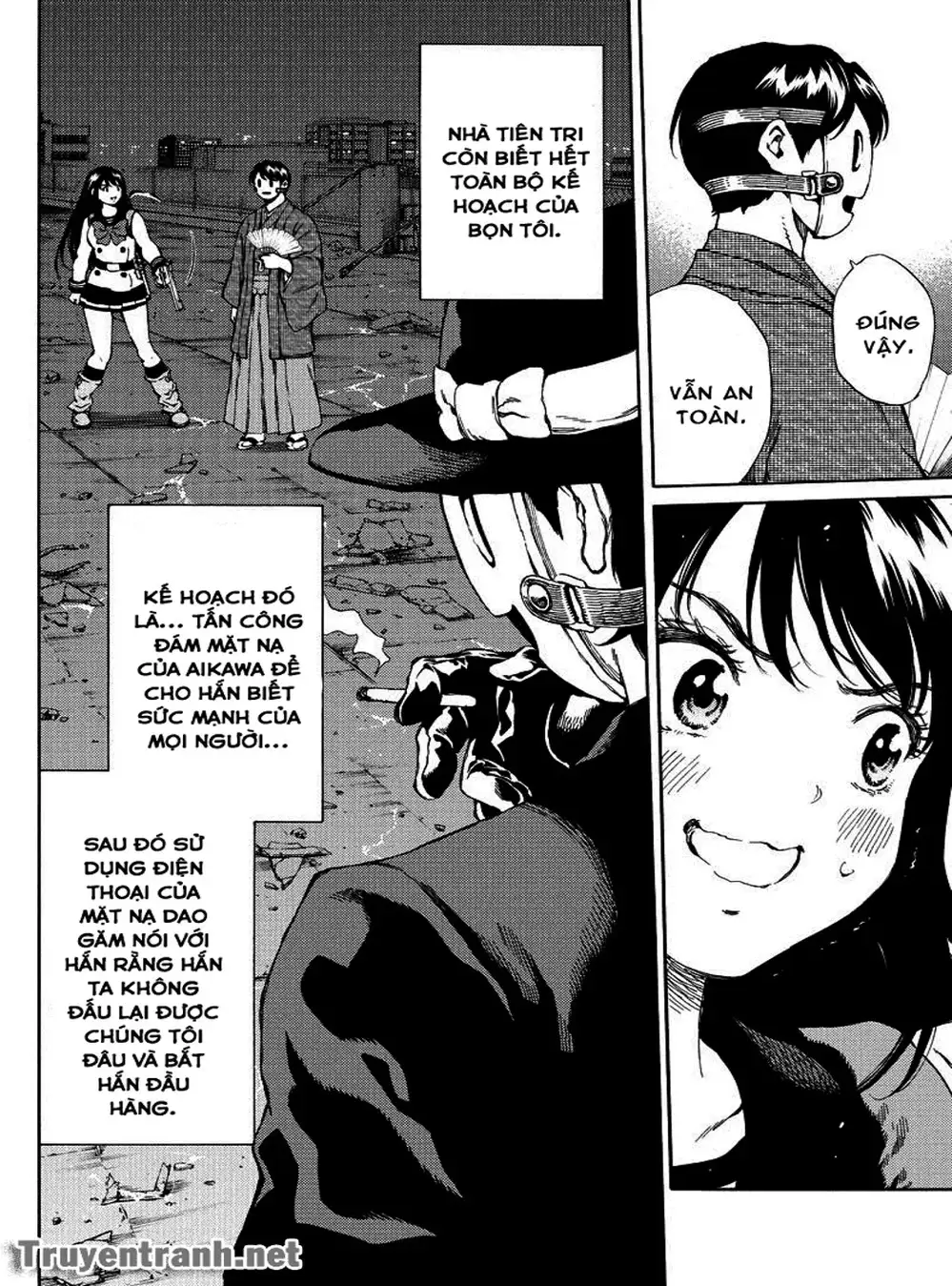 Truyện Tranh Đối Đầu Với Trọng Lực - Tenkuu Shinpan trang 4