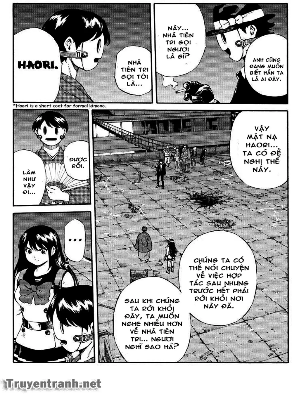 Truyện Tranh Đối Đầu Với Trọng Lực - Tenkuu Shinpan trang 4