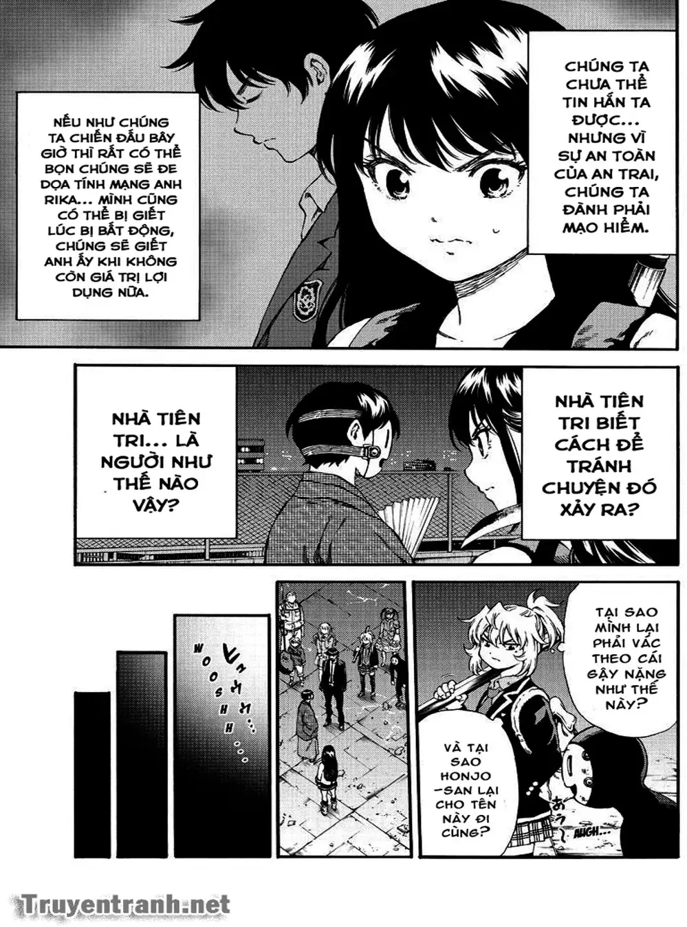 Truyện Tranh Đối Đầu Với Trọng Lực - Tenkuu Shinpan trang 4