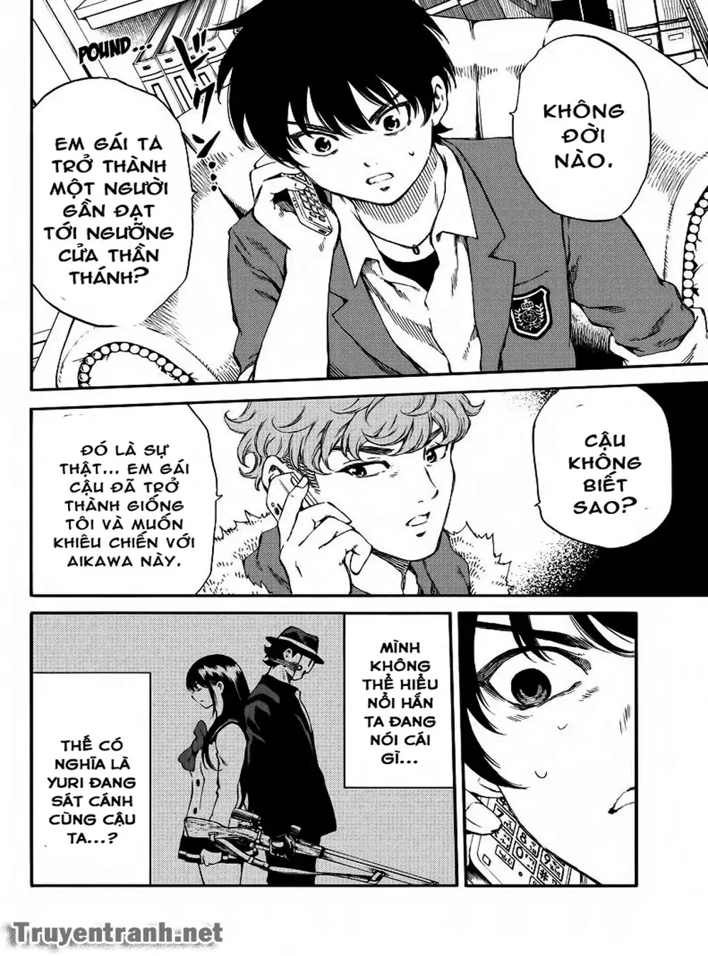 Truyện Tranh Đối Đầu Với Trọng Lực - Tenkuu Shinpan trang 4