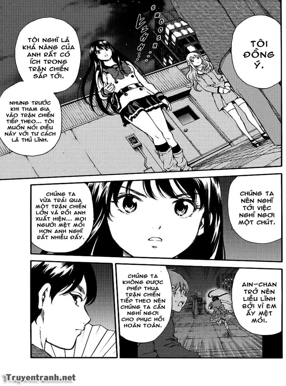 Truyện Tranh Đối Đầu Với Trọng Lực - Tenkuu Shinpan trang 4