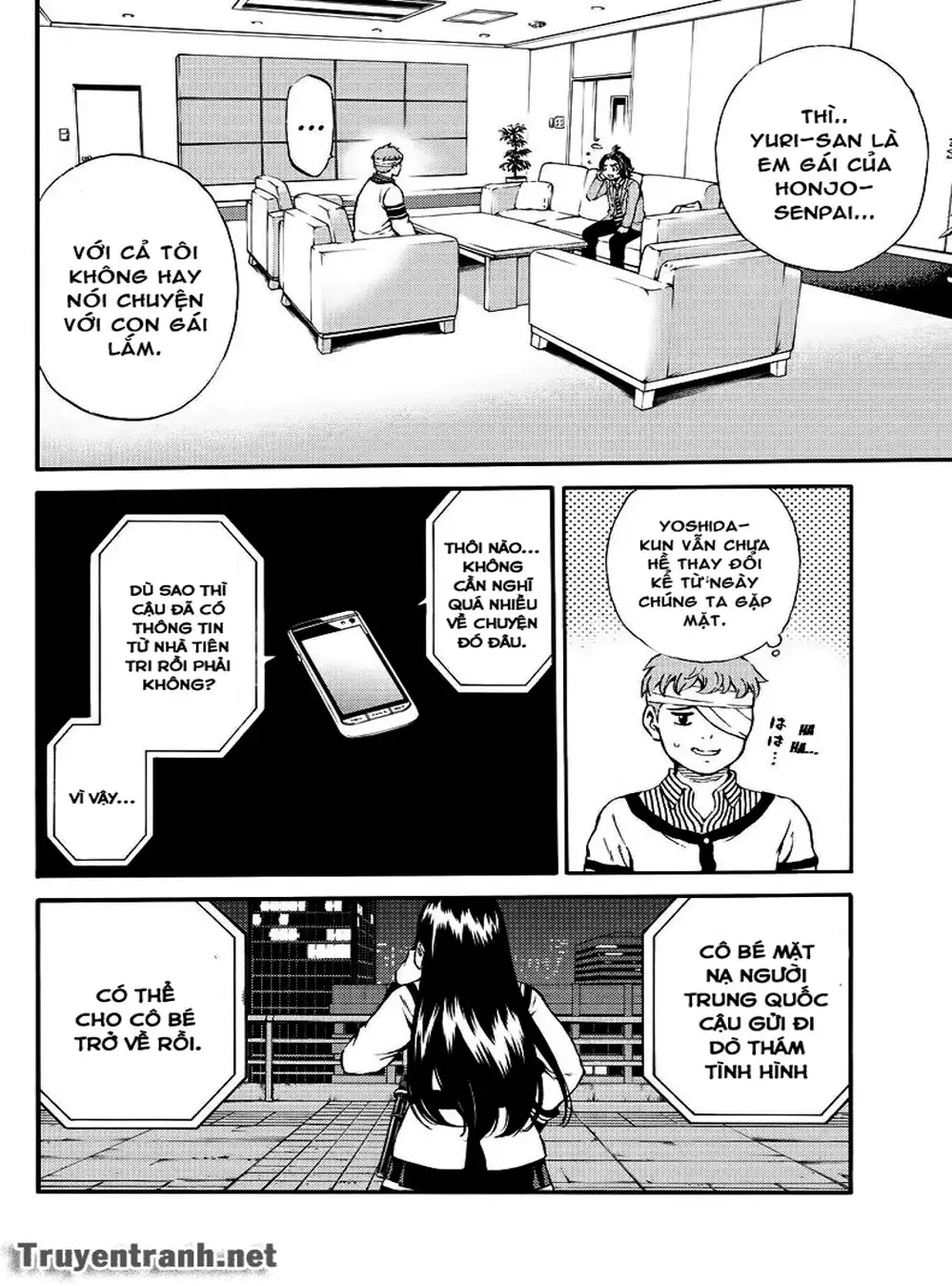 Truyện Tranh Đối Đầu Với Trọng Lực - Tenkuu Shinpan trang 4