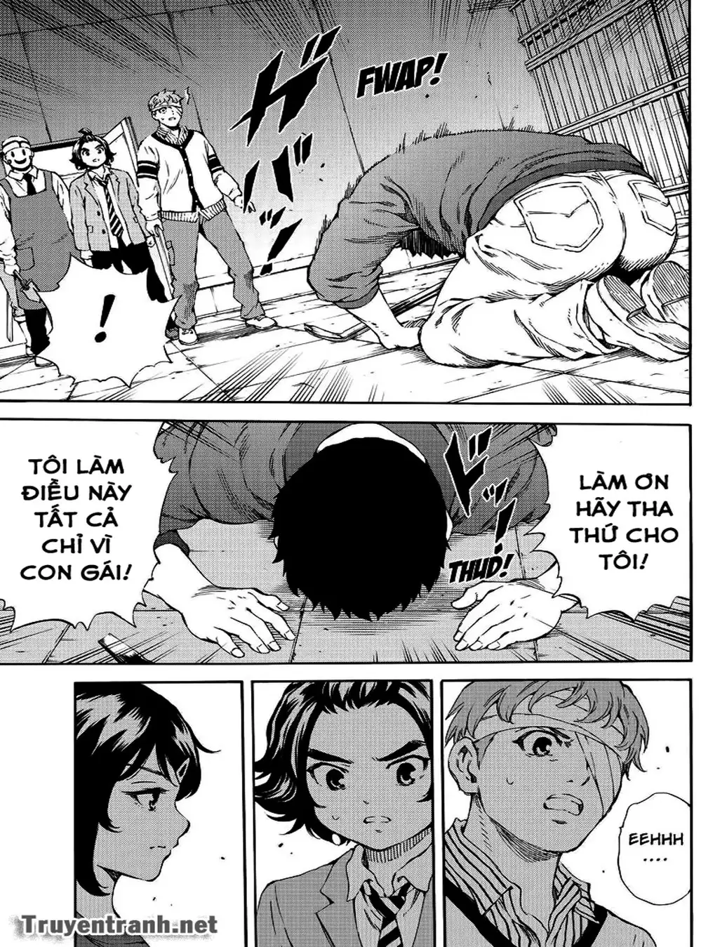 Truyện Tranh Đối Đầu Với Trọng Lực - Tenkuu Shinpan trang 4