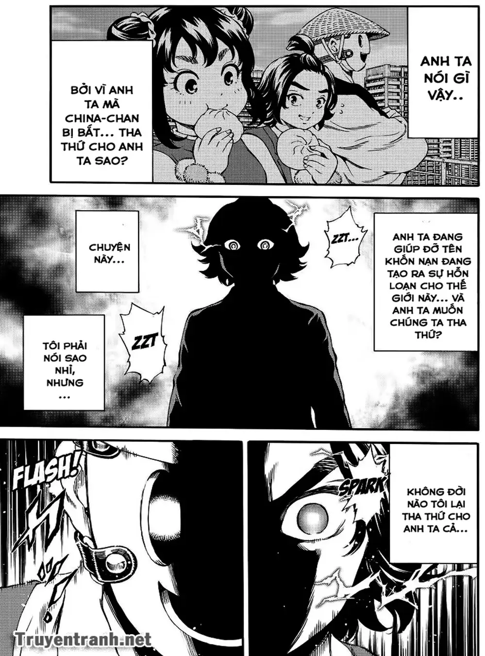 Truyện Tranh Đối Đầu Với Trọng Lực - Tenkuu Shinpan trang 4