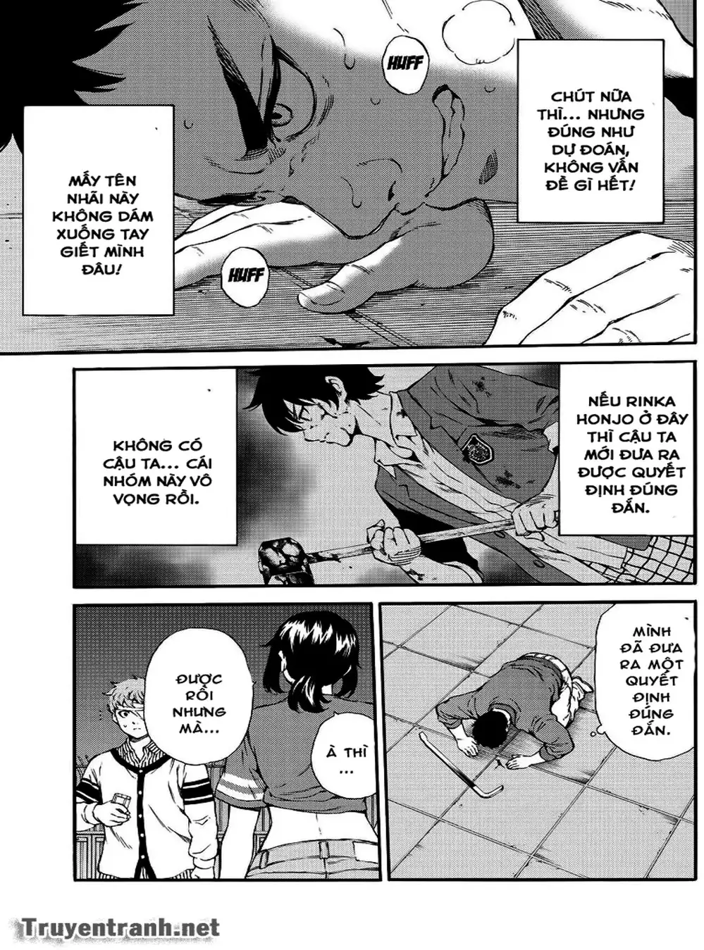 Truyện Tranh Đối Đầu Với Trọng Lực - Tenkuu Shinpan trang 4