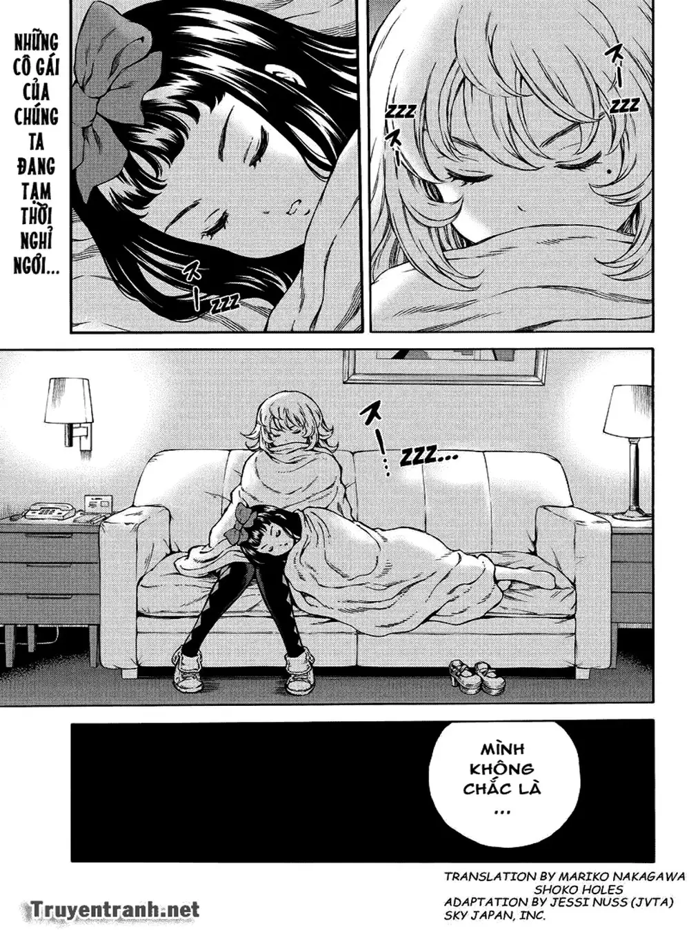 Truyện Tranh Đối Đầu Với Trọng Lực - Tenkuu Shinpan trang 4