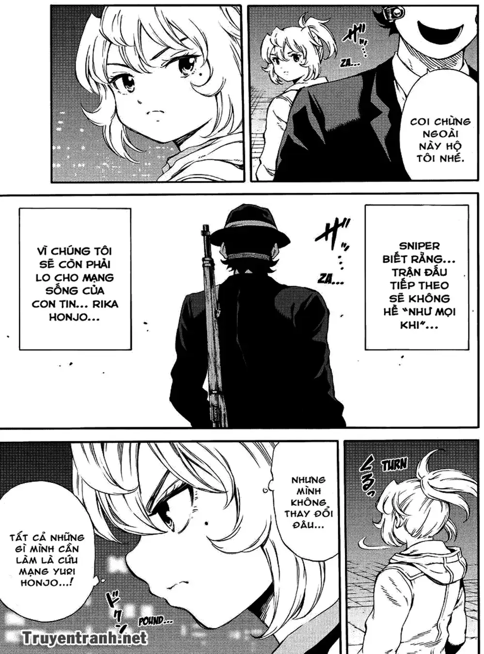 Truyện Tranh Đối Đầu Với Trọng Lực - Tenkuu Shinpan trang 4