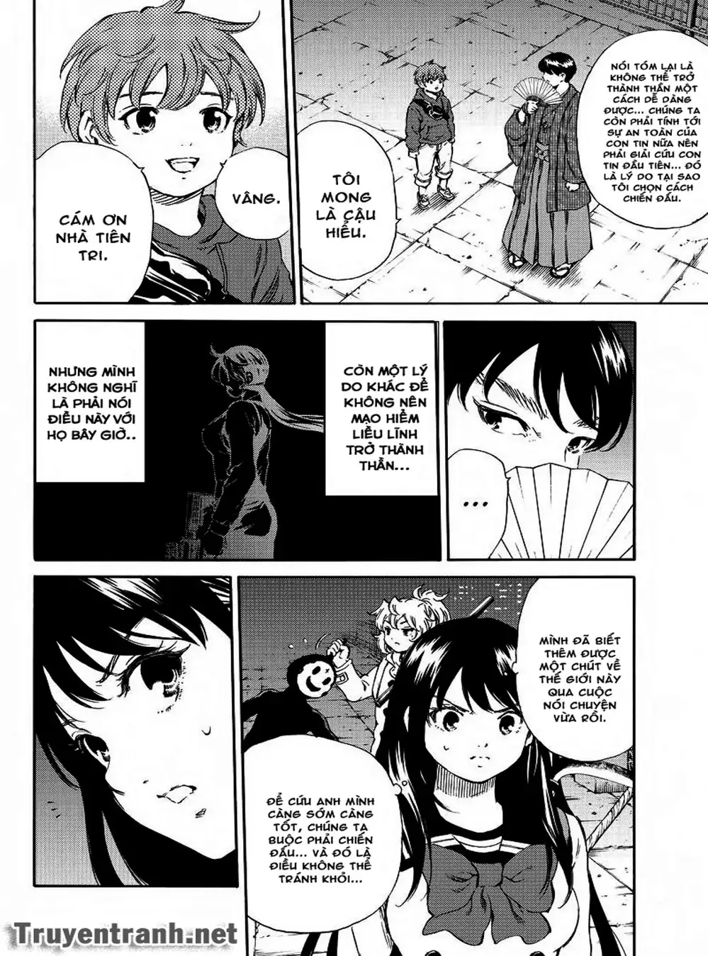 Truyện Tranh Đối Đầu Với Trọng Lực - Tenkuu Shinpan trang 4