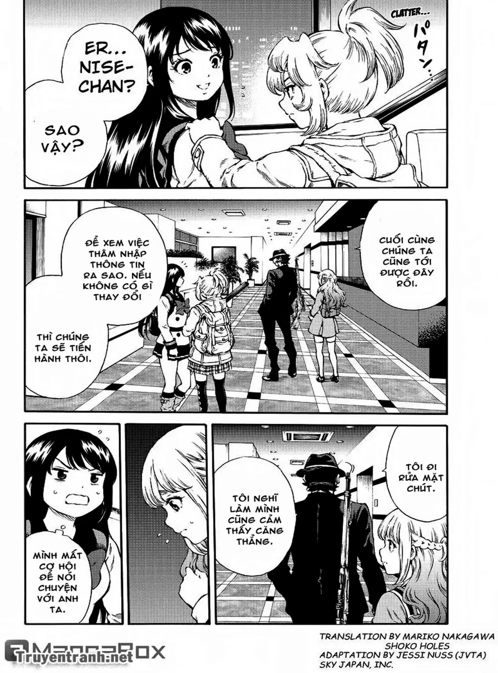 Truyện Tranh Đối Đầu Với Trọng Lực - Tenkuu Shinpan trang 4