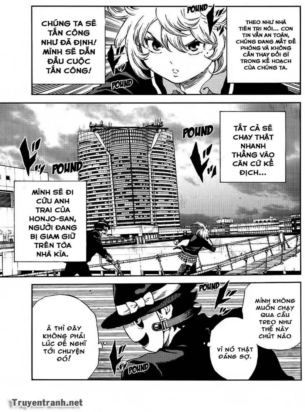 Truyện Tranh Đối Đầu Với Trọng Lực - Tenkuu Shinpan trang 4