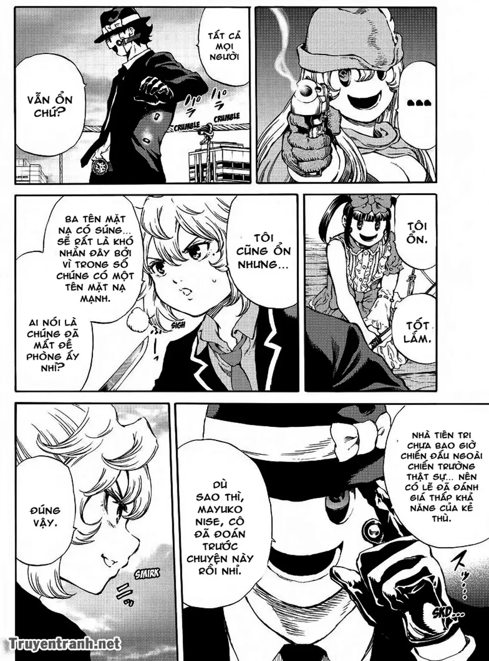 Truyện Tranh Đối Đầu Với Trọng Lực - Tenkuu Shinpan trang 4