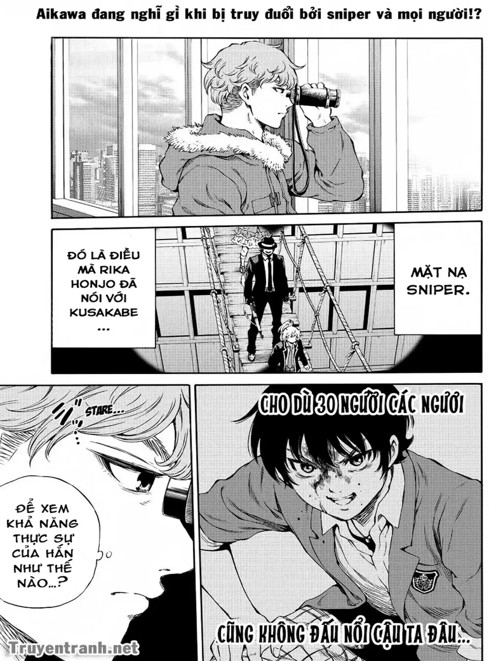 Truyện Tranh Đối Đầu Với Trọng Lực - Tenkuu Shinpan trang 4