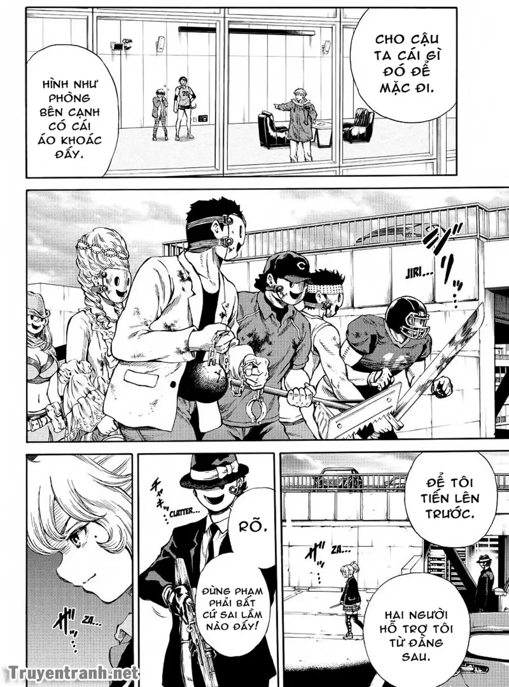 Truyện Tranh Đối Đầu Với Trọng Lực - Tenkuu Shinpan trang 4