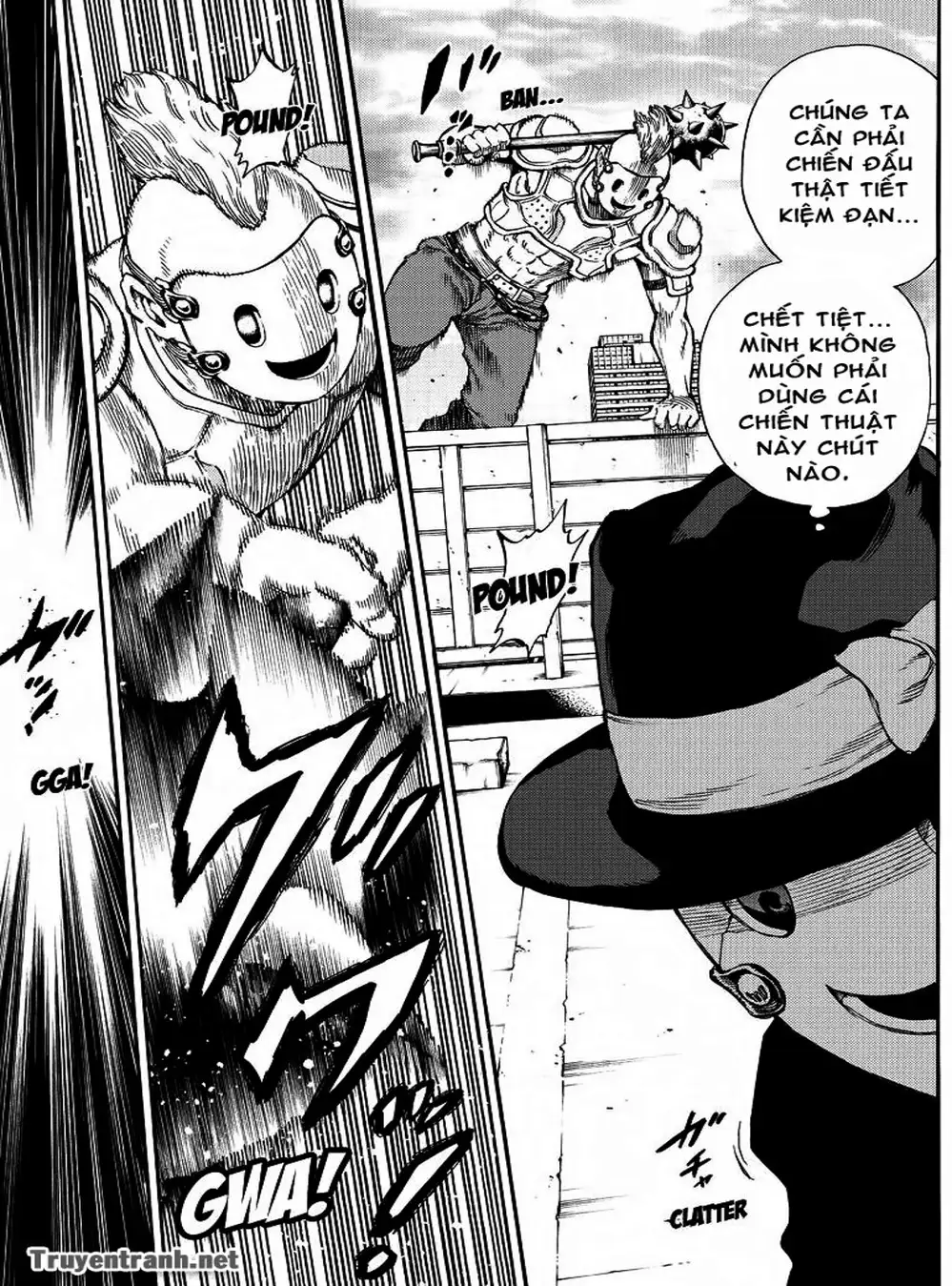 Truyện Tranh Đối Đầu Với Trọng Lực - Tenkuu Shinpan trang 4