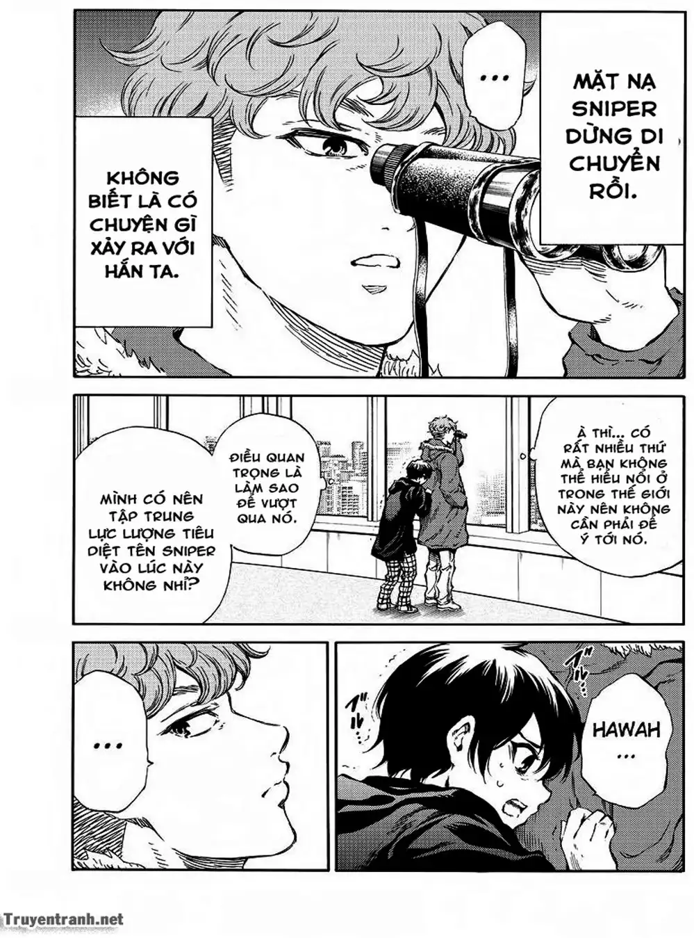 Truyện Tranh Đối Đầu Với Trọng Lực - Tenkuu Shinpan trang 4