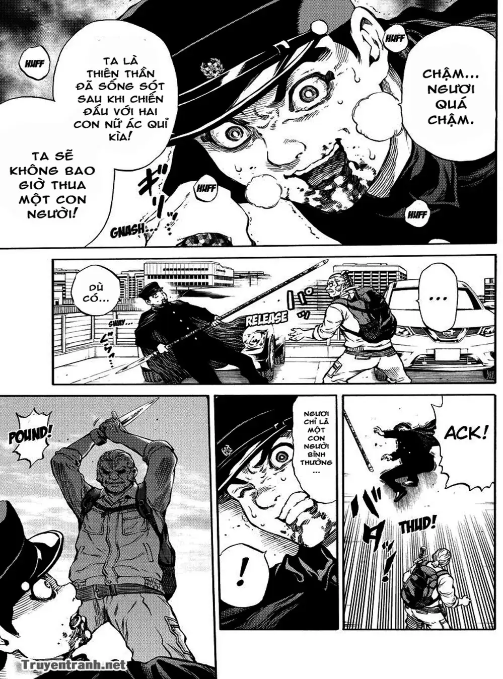 Truyện Tranh Đối Đầu Với Trọng Lực - Tenkuu Shinpan trang 4