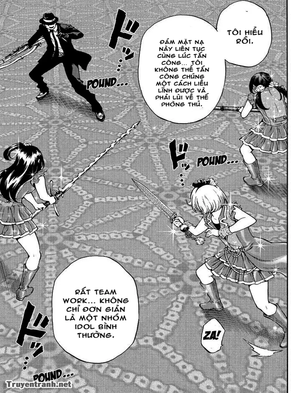 Truyện Tranh Đối Đầu Với Trọng Lực - Tenkuu Shinpan trang 4