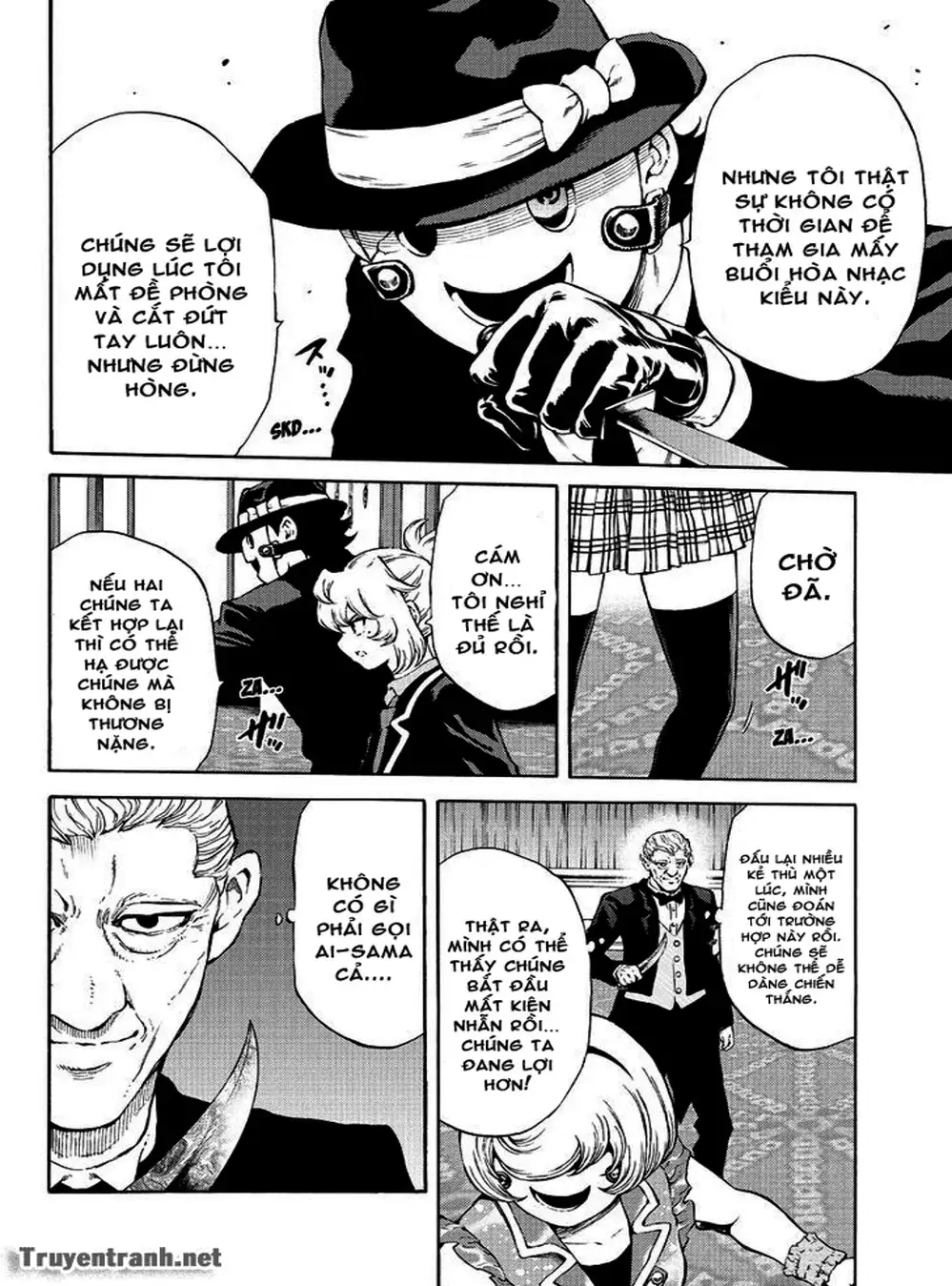 Truyện Tranh Đối Đầu Với Trọng Lực - Tenkuu Shinpan trang 4