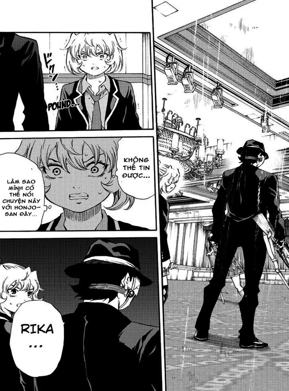 Truyện Tranh Đối Đầu Với Trọng Lực - Tenkuu Shinpan trang 4