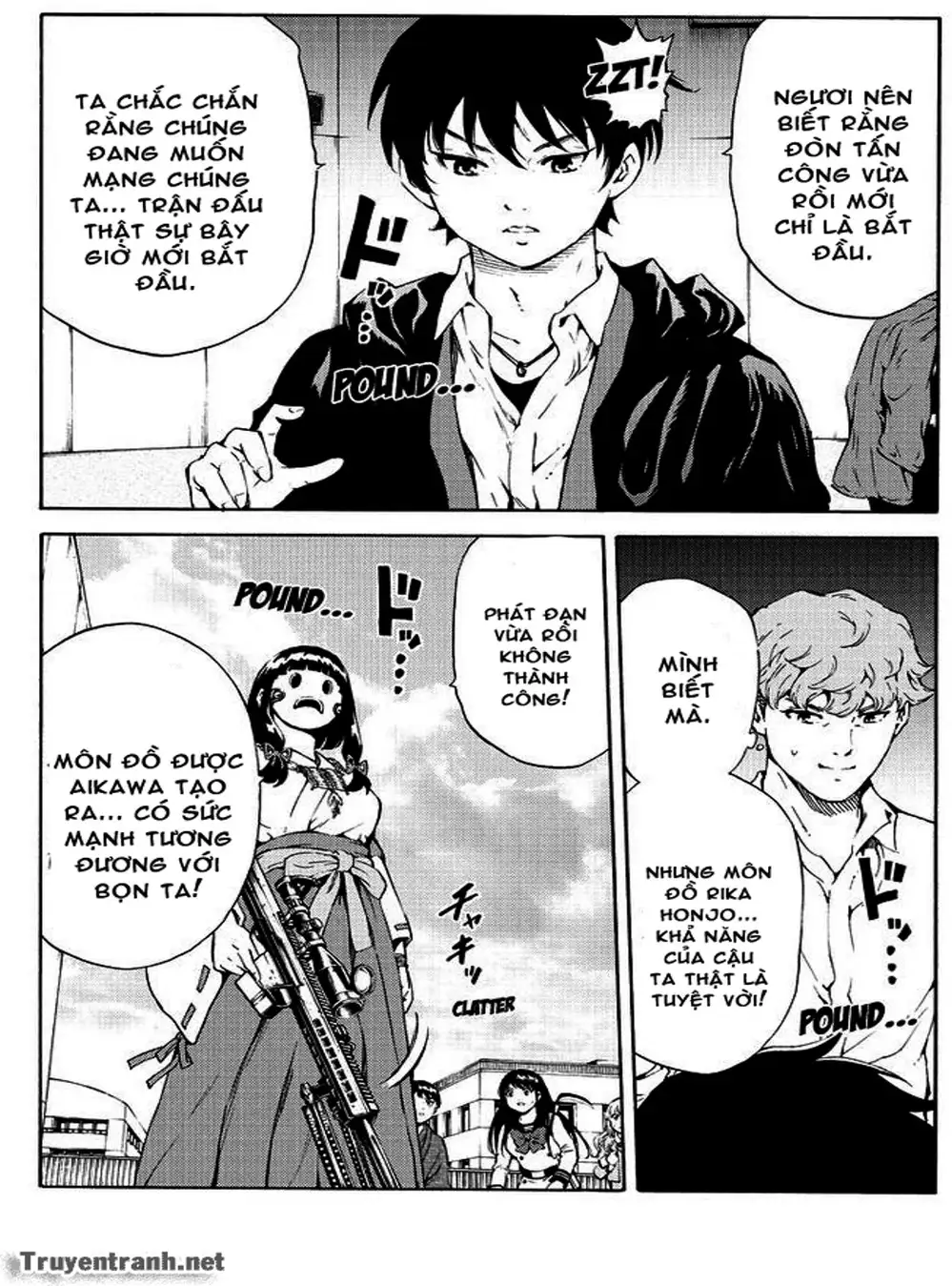 Truyện Tranh Đối Đầu Với Trọng Lực - Tenkuu Shinpan trang 4