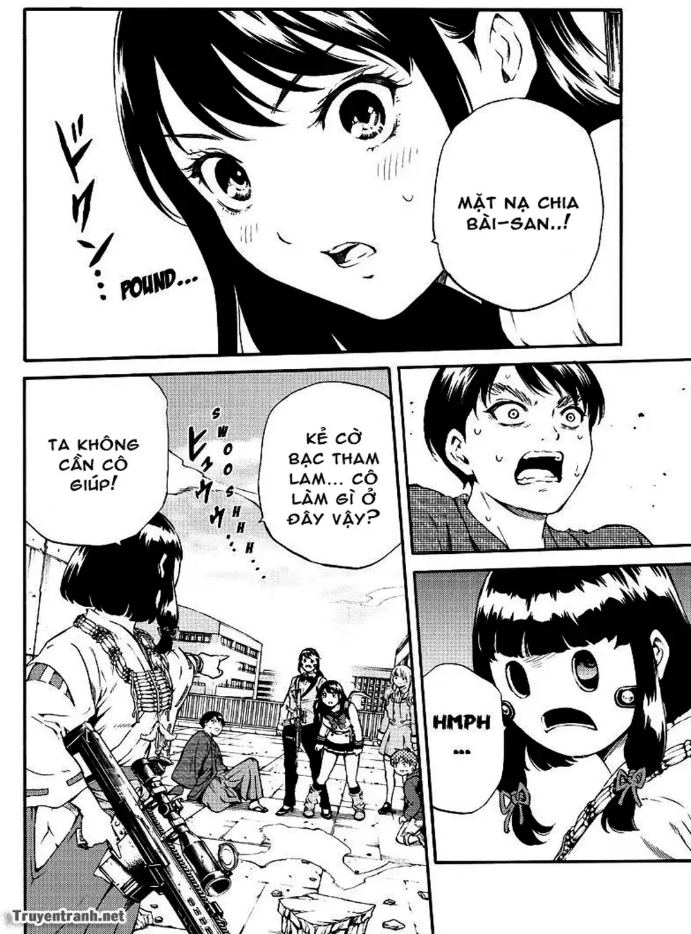 Truyện Tranh Đối Đầu Với Trọng Lực - Tenkuu Shinpan trang 4