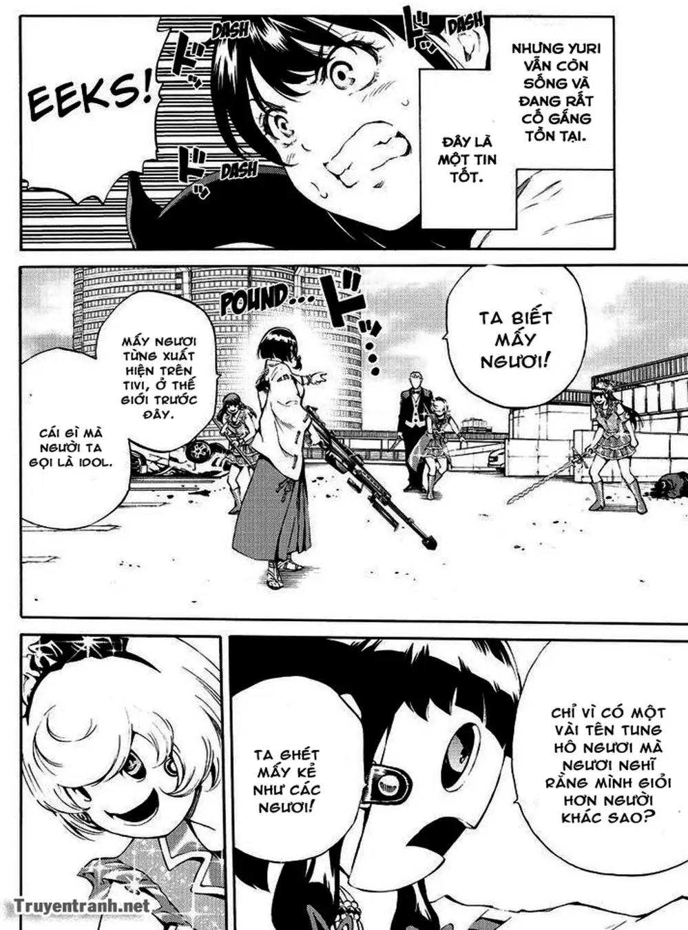 Truyện Tranh Đối Đầu Với Trọng Lực - Tenkuu Shinpan trang 4