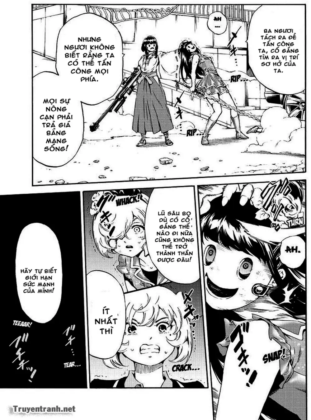 Truyện Tranh Đối Đầu Với Trọng Lực - Tenkuu Shinpan trang 4