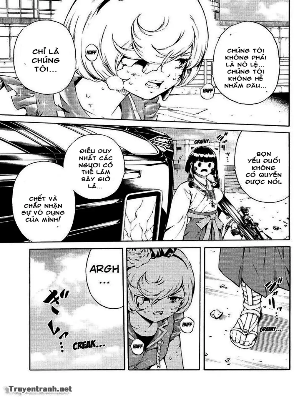 Truyện Tranh Đối Đầu Với Trọng Lực - Tenkuu Shinpan trang 4