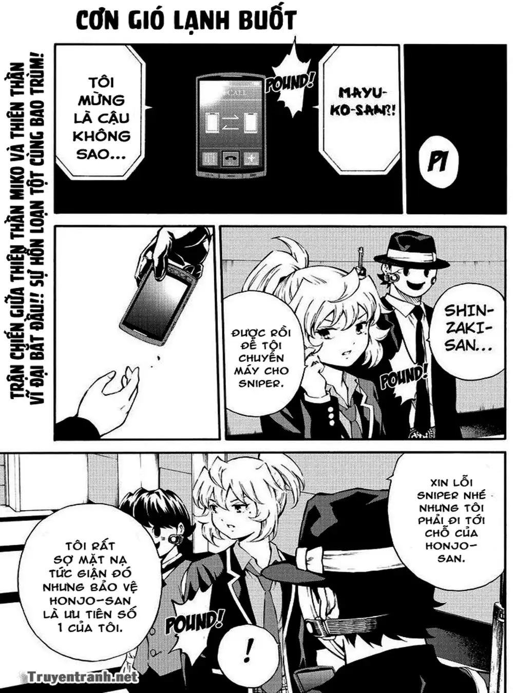 Truyện Tranh Đối Đầu Với Trọng Lực - Tenkuu Shinpan trang 4